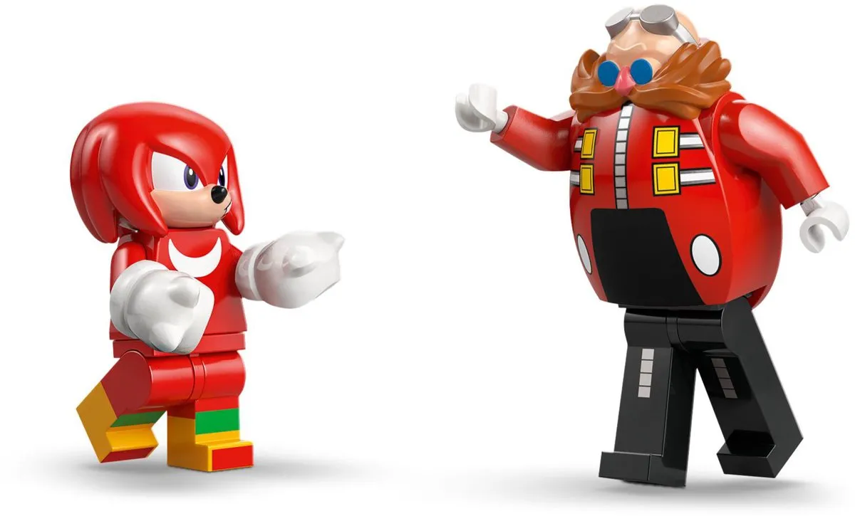 LEGO Sonic the Hedgehog Knuckles vs. Dr. Eggman Egg Crusher Mecha 77005 - 350 Stukken
