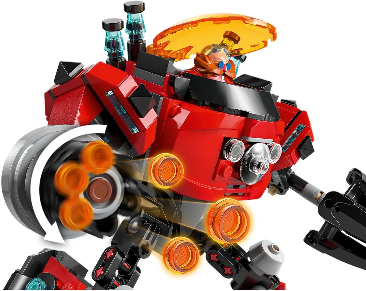 LEGO Sonic the Hedgehog Knuckles vs. Dr. Eggman Egg Crusher Mecha 77005 - 350 Stukken