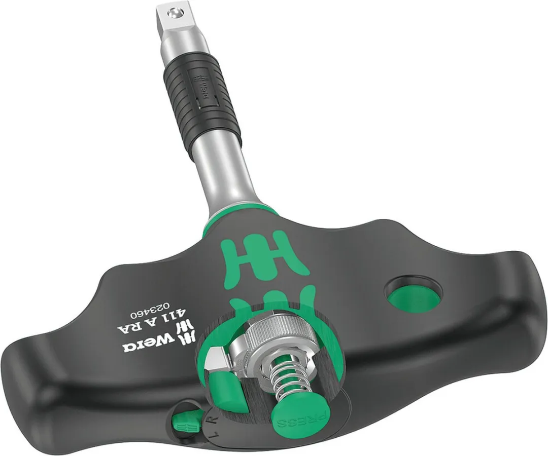 Wera Ratelschroevendraaier 45mm - Kleurloos