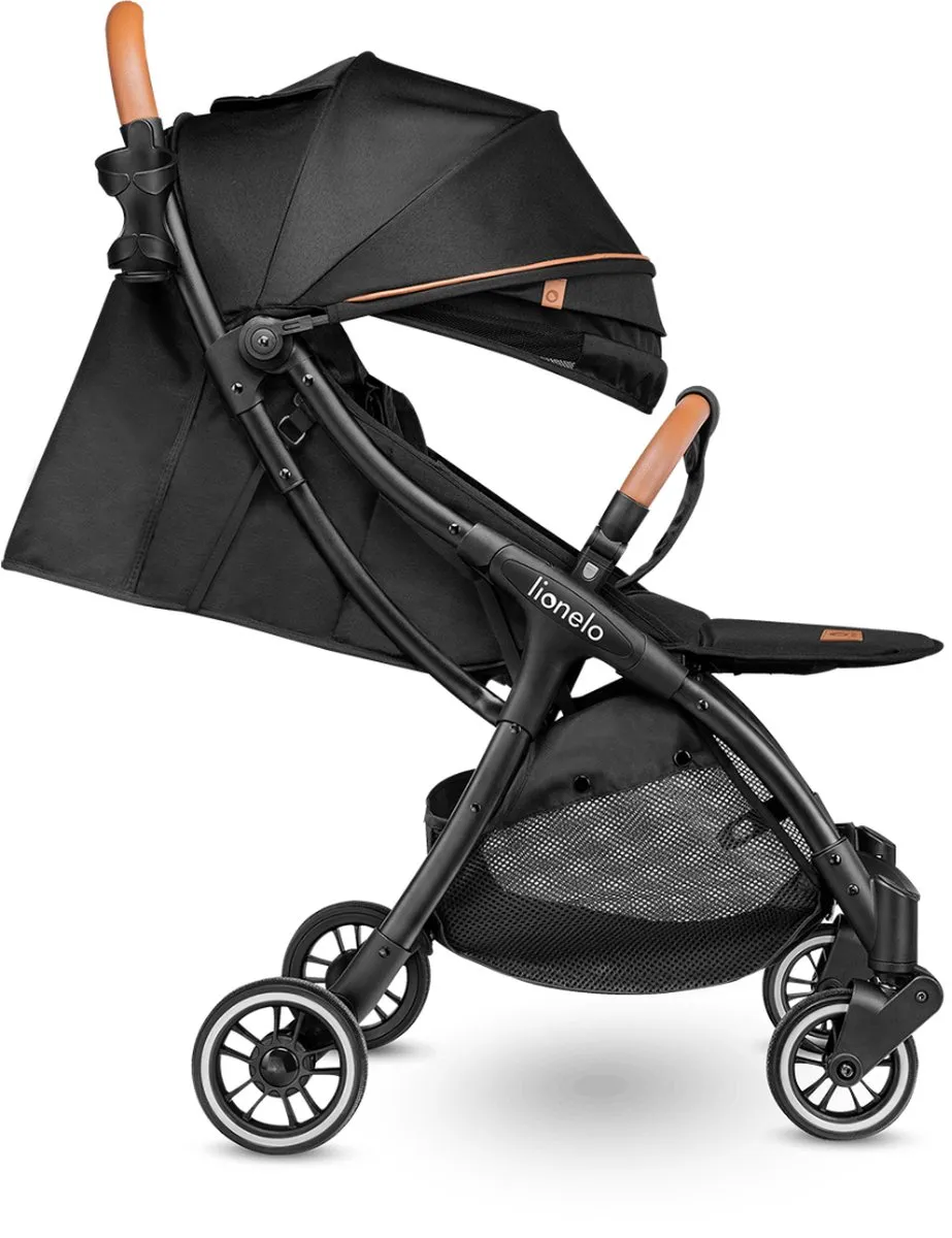 Lionelo Julia Design Kinderwagen - Bruin/Zwart