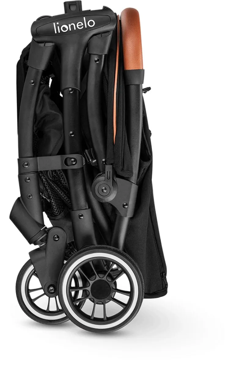 Lionelo Julia Design Kinderwagen - Bruin/Zwart