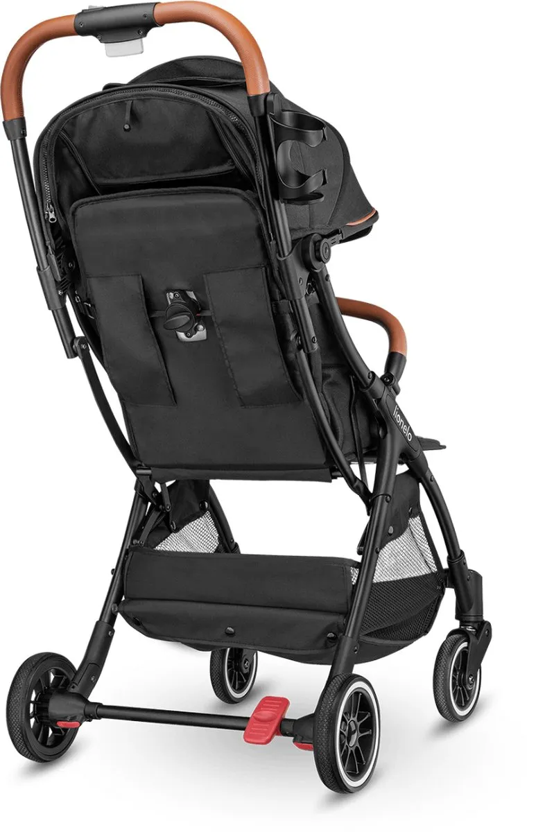 Lionelo Julia Design Kinderwagen - Bruin/Zwart