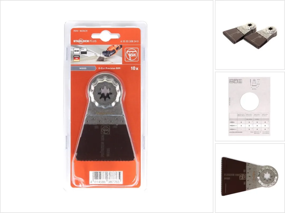 Fein Starlock Plus E-Cut Zaagblad 50x65mm - 10 Stuks