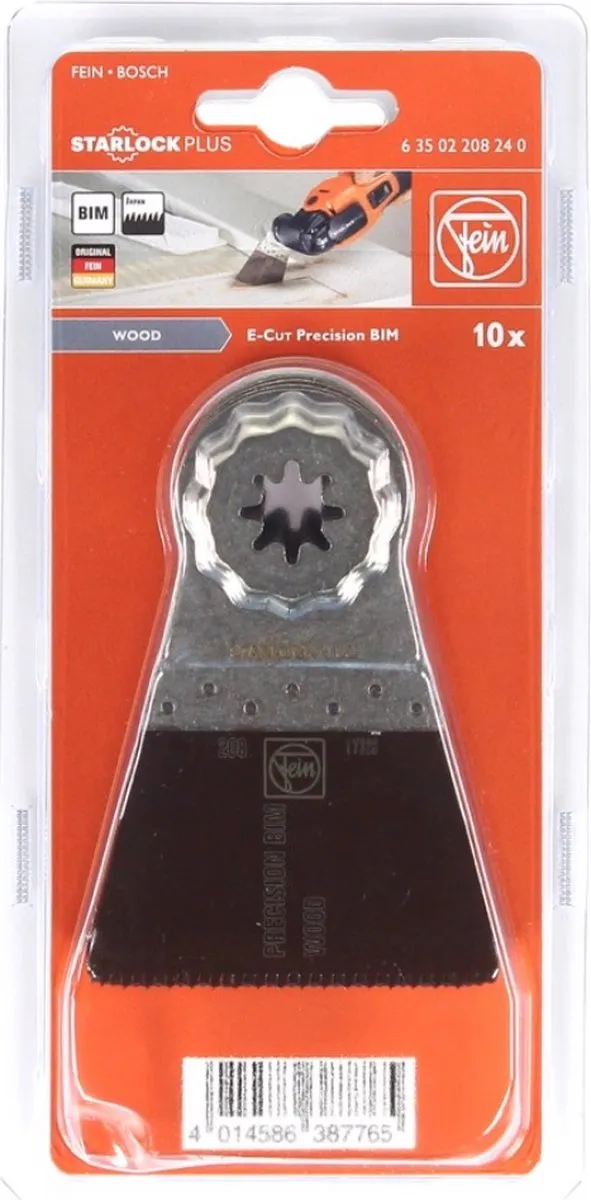 Fein Starlock Plus E-Cut Zaagblad 50x65mm - 10 Stuks