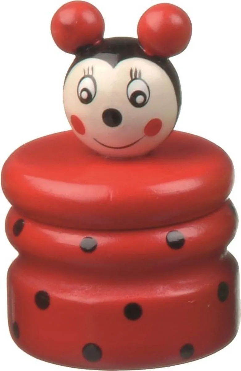 New Classic Toys Houten Tandendoosje Lieveheersbeestje