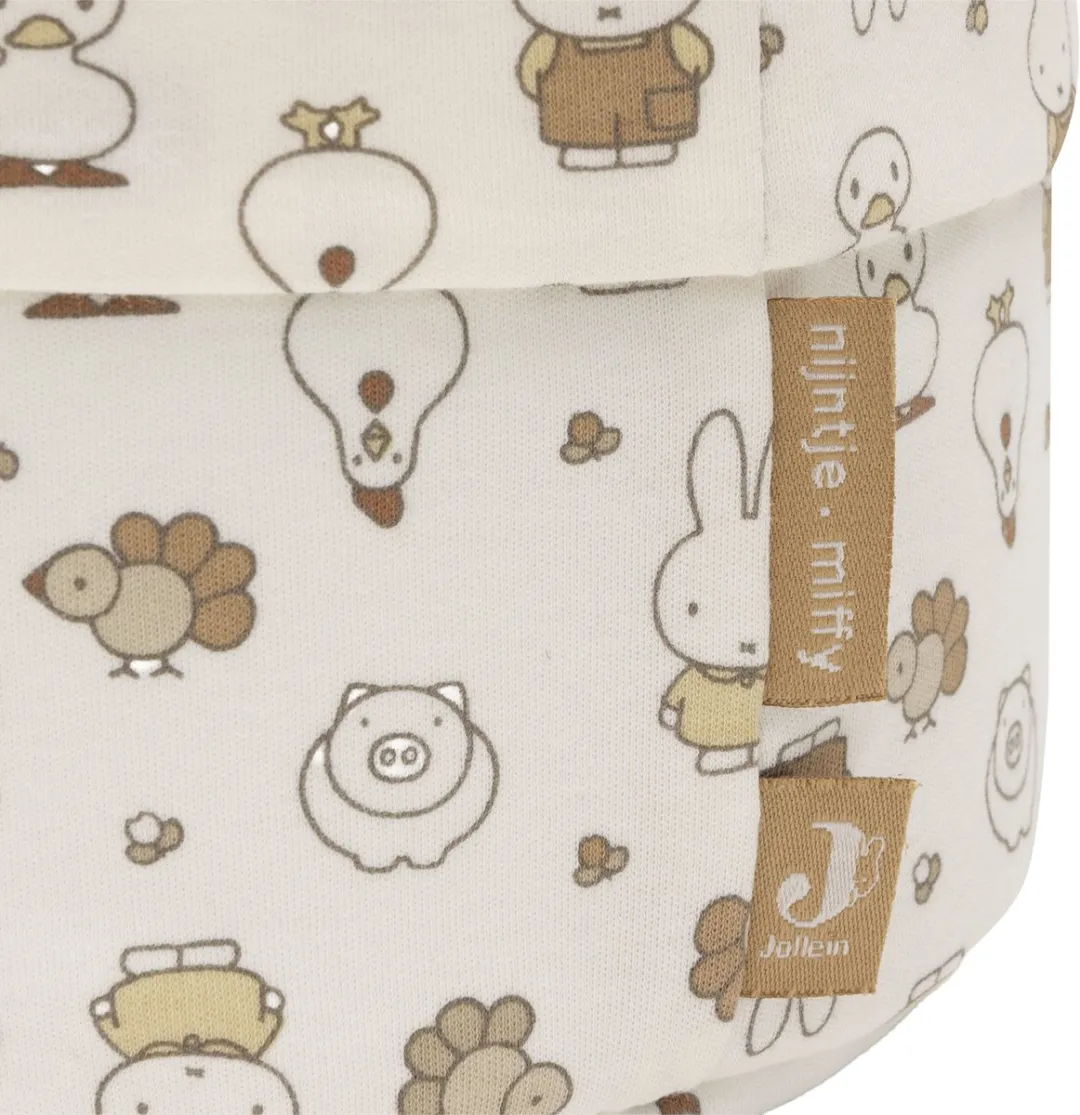 Jollein Commode Mandje Miffy Family Farm - Ø19 cm