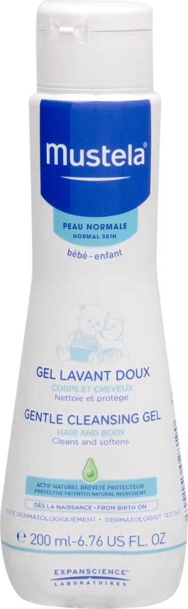 Mustela Zachte Wasgel 200ml
