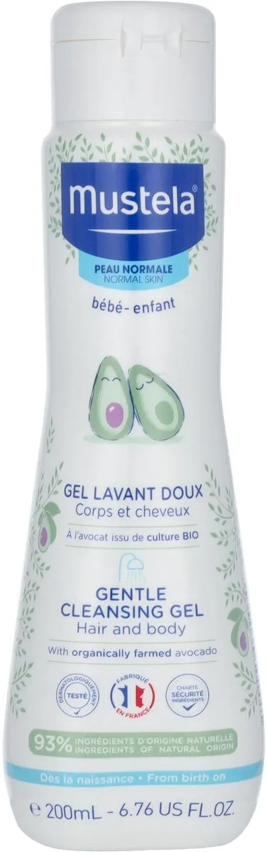 Mustela Zachte Wasgel 200ml