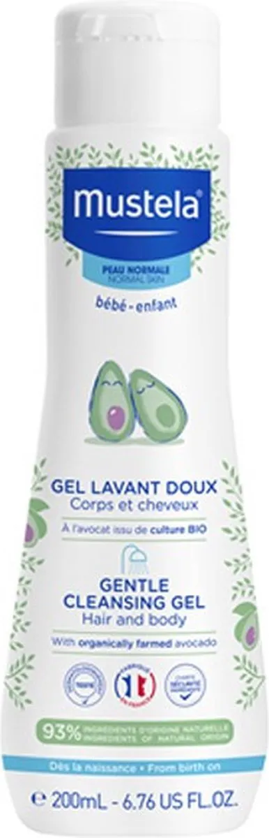 Mustela Zachte Wasgel 200ml