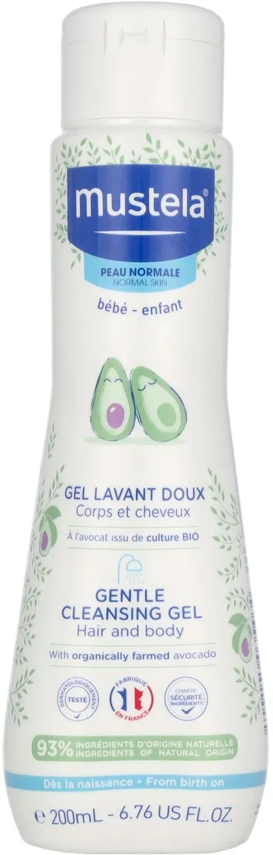 Mustela Zachte Wasgel 200ml