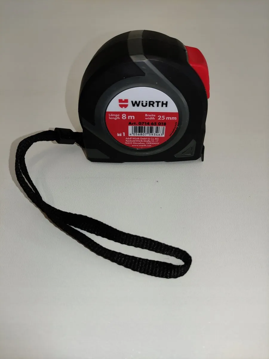 Würth Rolmaat 8m 25mm