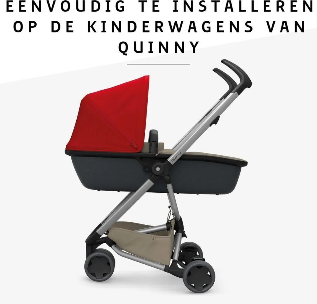 Quinny Zapp Lux Carrycot Reiswieg - Sand on Graphite
