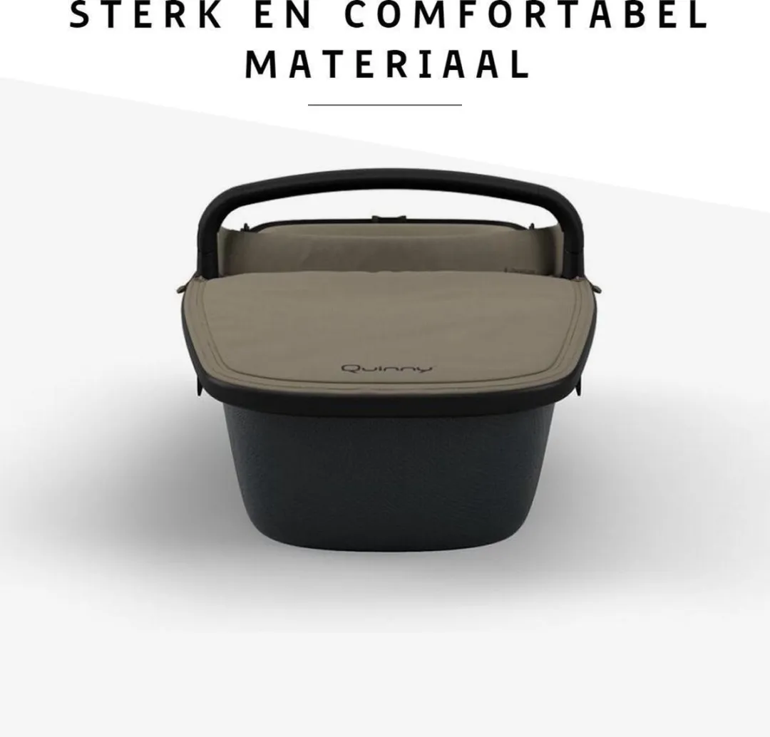 Quinny Zapp Lux Carrycot Reiswieg - Sand on Graphite