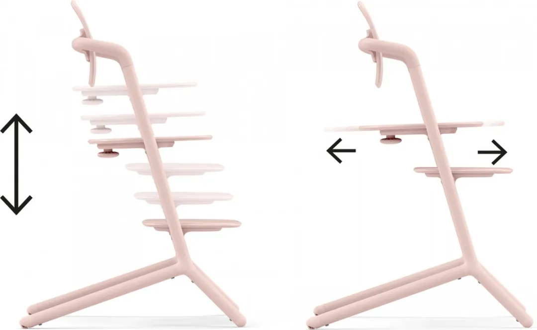 Cybex Lemo Kinderstoel 3-in-1 Set - Pearl Pink