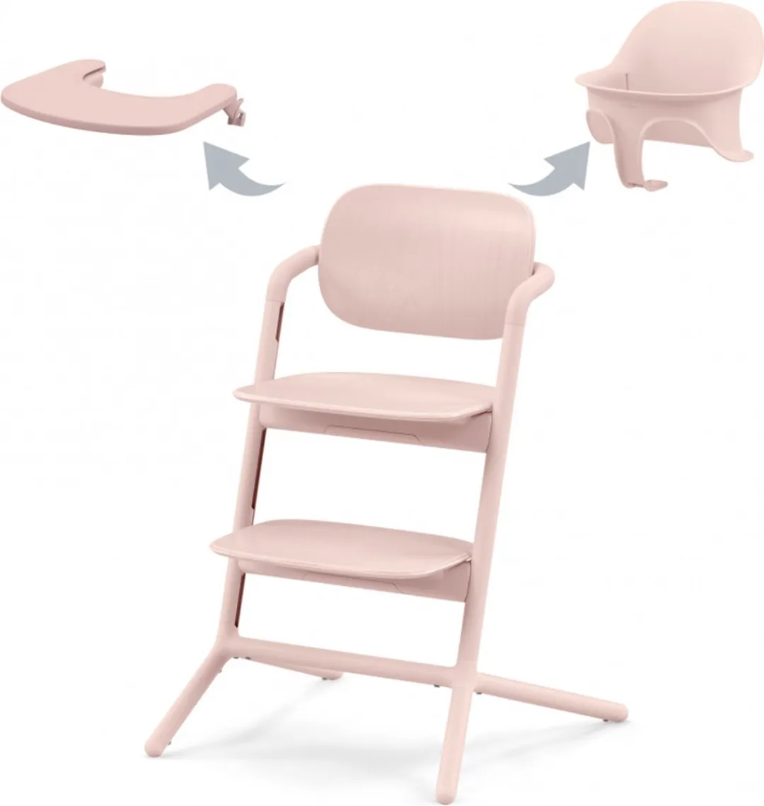 Cybex Lemo Kinderstoel 3-in-1 Set - Pearl Pink
