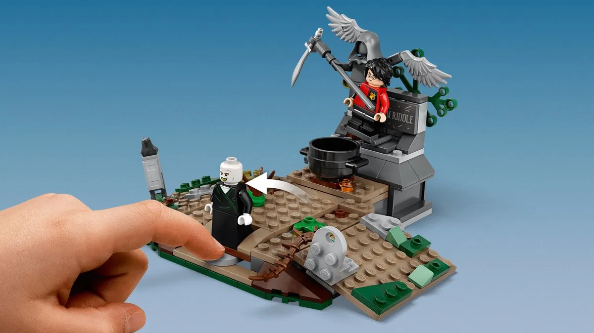 LEGO Harry Potter De Opkomst van Voldemort 75965 - 184 Stenen - afbeelding 6 van 6