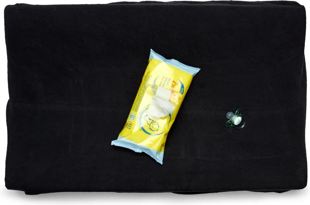 Jollein Aankleedkussenhoes Badstof 50x70cm - Black