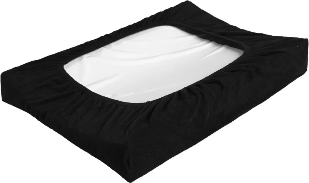 Jollein Aankleedkussenhoes Badstof 50x70cm - Black