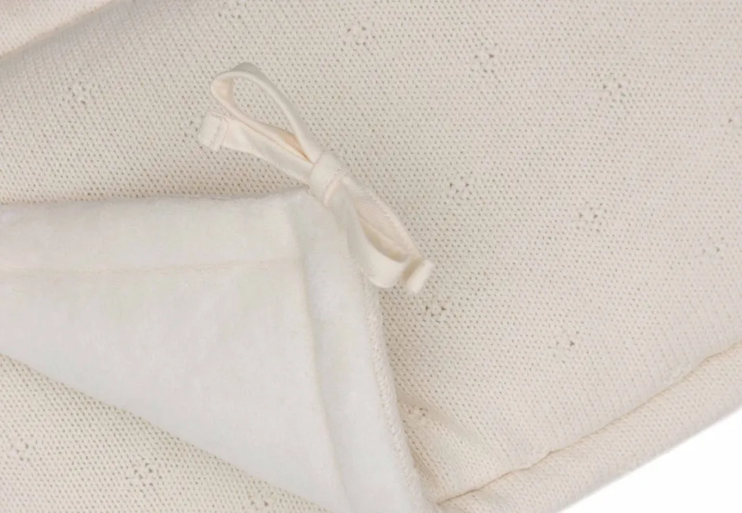 Jollein Boxbumper Ledikant 180x30cm Cosy Knit Ivory