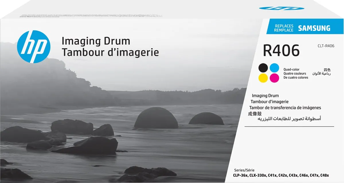 Samsung CLT-R406 Drum - 16.000 pagina's - Zwart/Groen