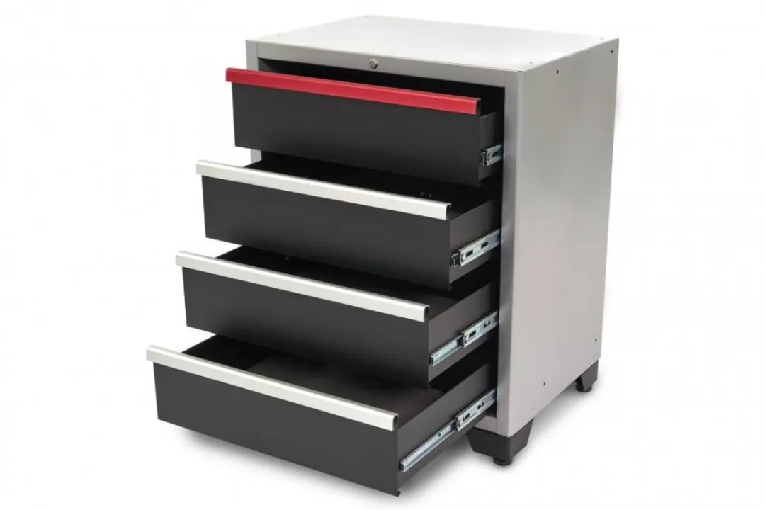 HBM 4 Laden DeLUXE PROFI Gereedschapskast - 4 Lades - afbeelding 6 van 6