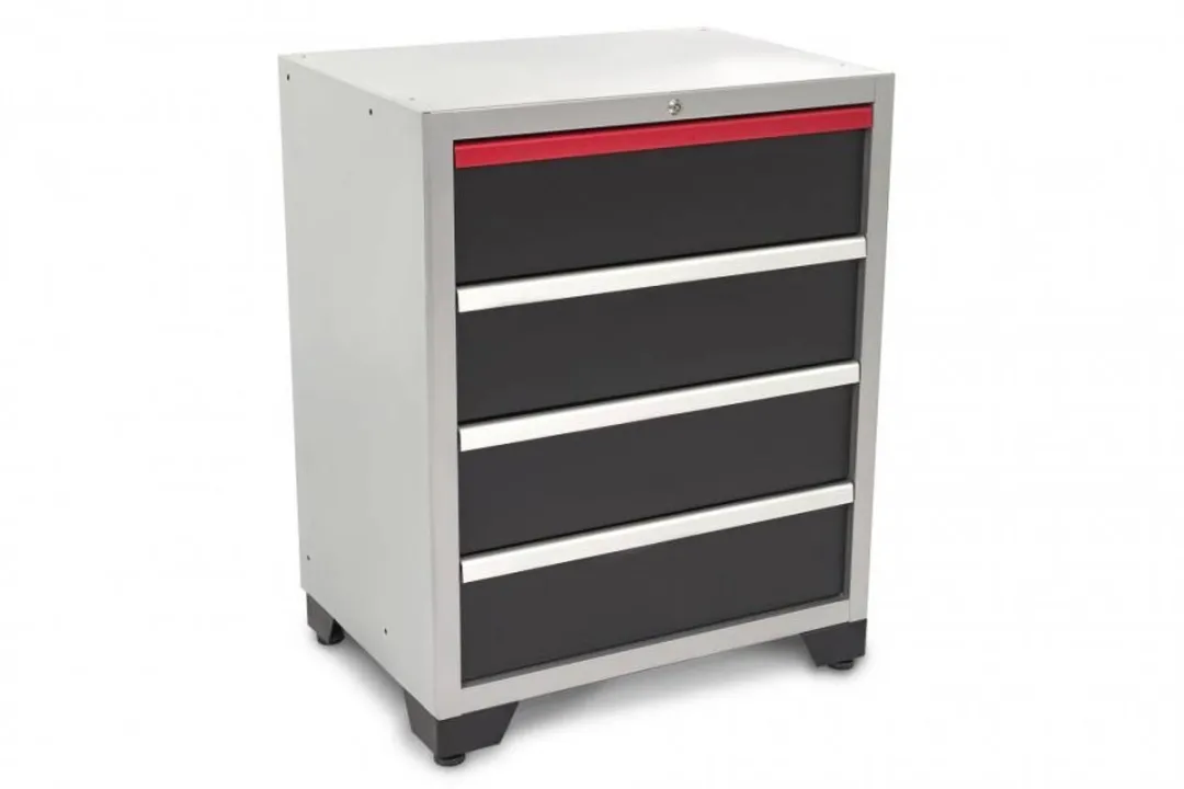 HBM 4 Laden DeLUXE PROFI Gereedschapskast - 4 Lades