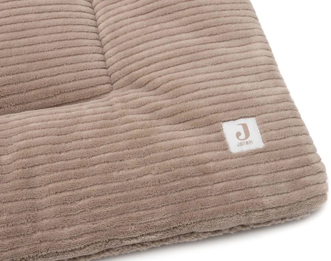 Jollein Boxkleed Baby 75x95cm - Milky Coffee