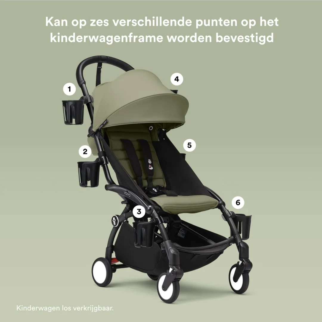 Stokke YOYO Bekerhouder - Black