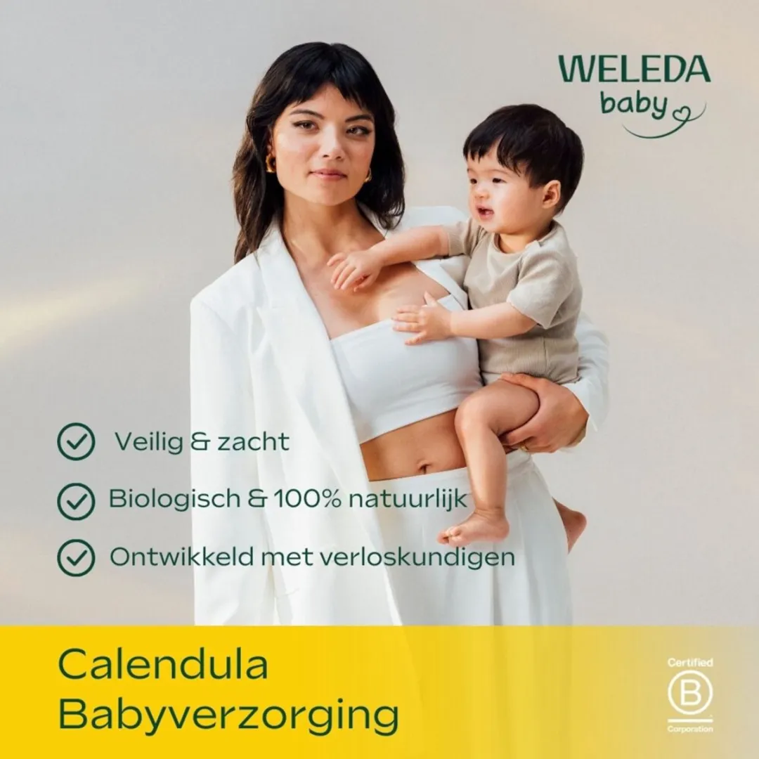 5 x WELEDA - Gezichtscrème - Baby & Kind Calendula - 50 ml - Babyhuid Verzorging - Gezichtscrème - Calendula Crème - Baby Crème - Gevoelige Huid
