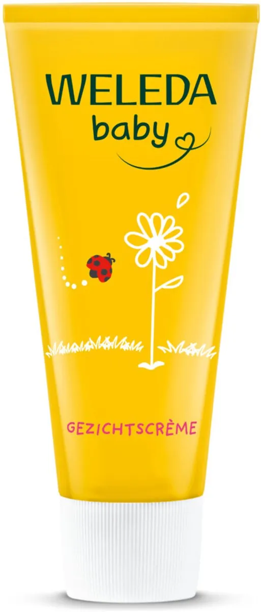 5 x WELEDA - Gezichtscrème - Baby & Kind Calendula - 50 ml - Babyhuid Verzorging - Gezichtscrème - Calendula Crème - Baby Crème - Gevoelige Huid