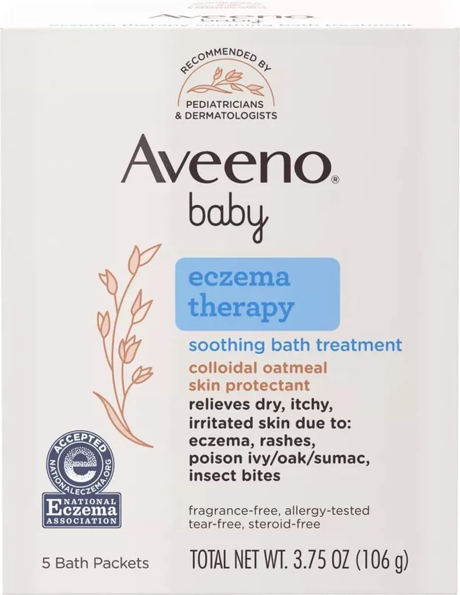 Aveeno Baby Eczema Therapy Badbehandeling 106g