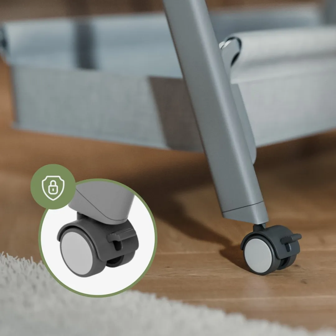 Tulano Dream 50 Bijzetbedje 3-in-1 - Grijs