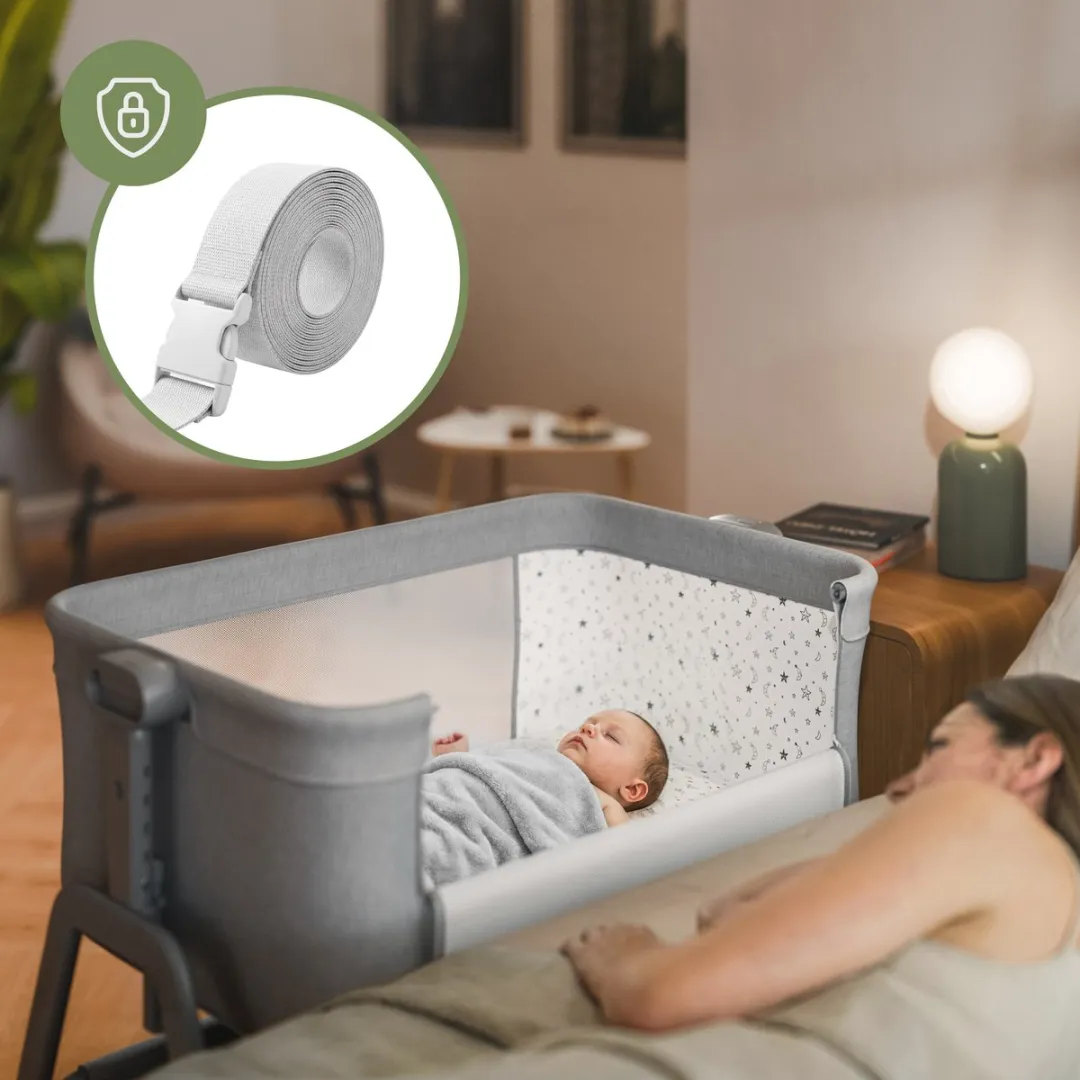 Tulano Dream 50 Bijzetbedje 3-in-1 - Grijs