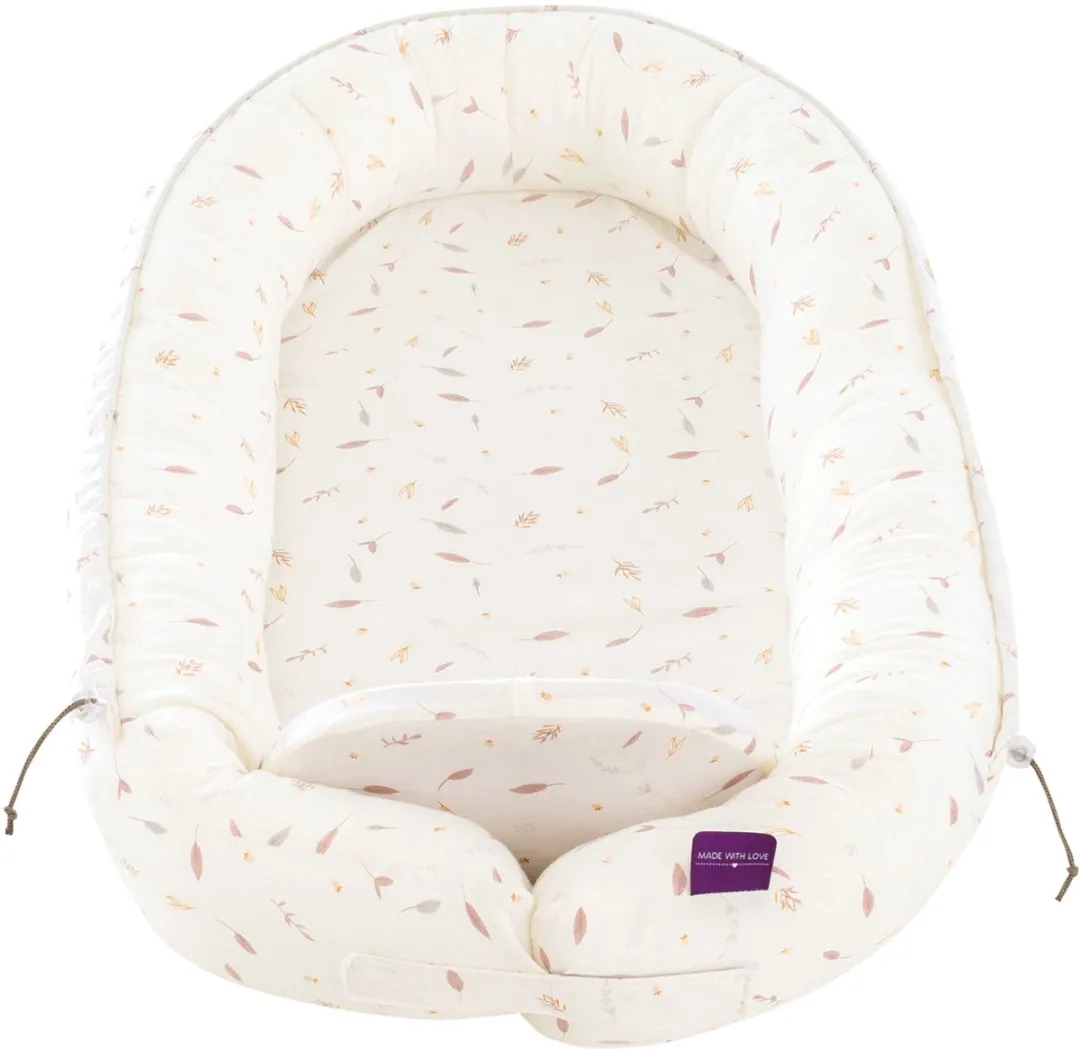 Traumeland Home Premium Babynestje Nature Love - Roze