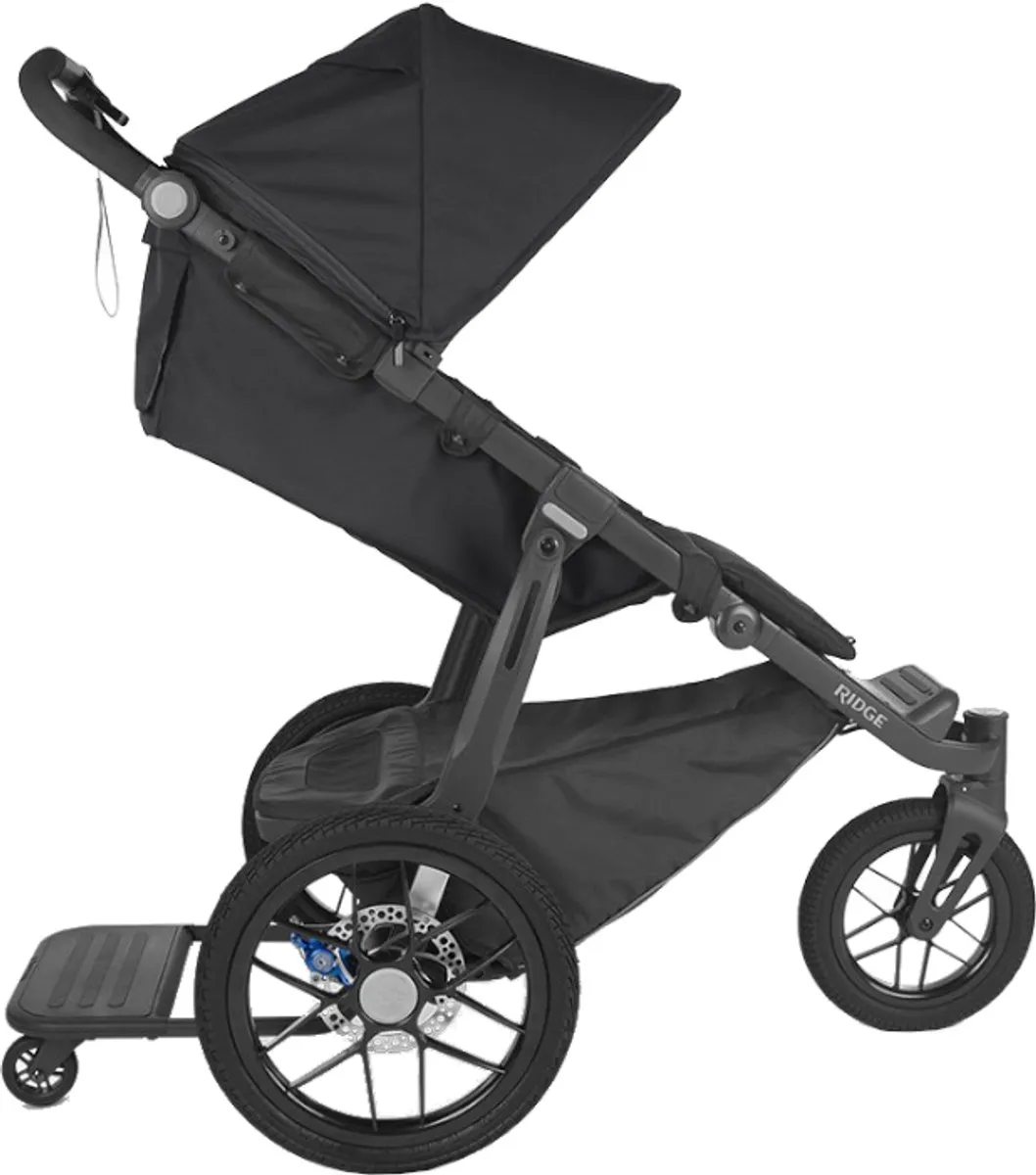 UPPAbaby RIDGE PiggyBack Meerijdplankje - Zwart - afbeelding 2 van 3