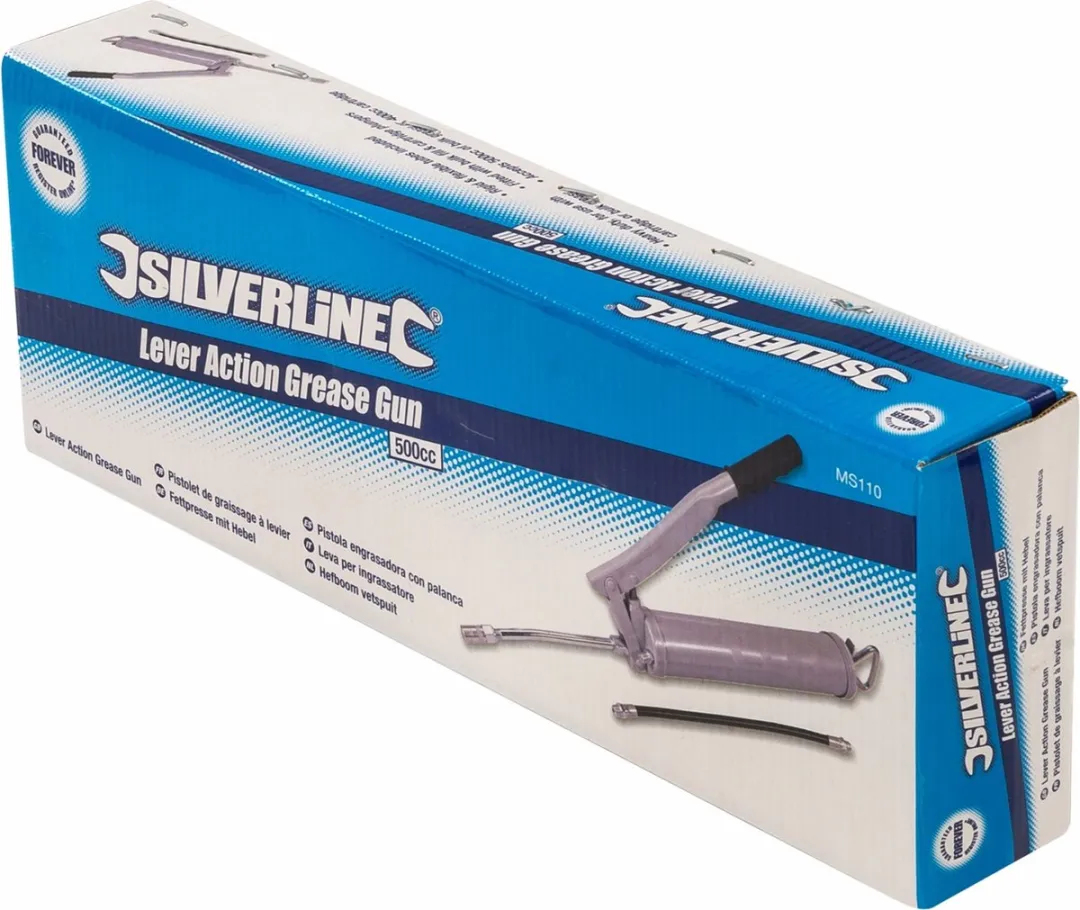 Silverline Vetspuit 500ml - Hefboom