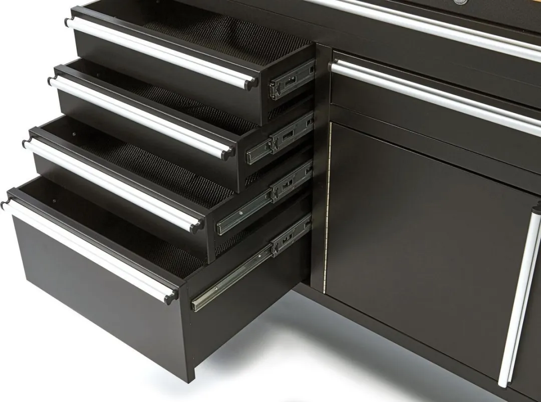 HBM Machines Gereedschapswagen 170cm - 5 Lades - Zwart