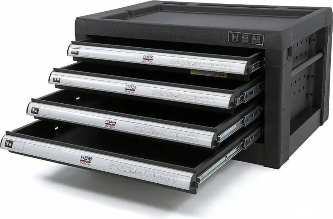 HBM Machines Gereedschapskist 4 Lades