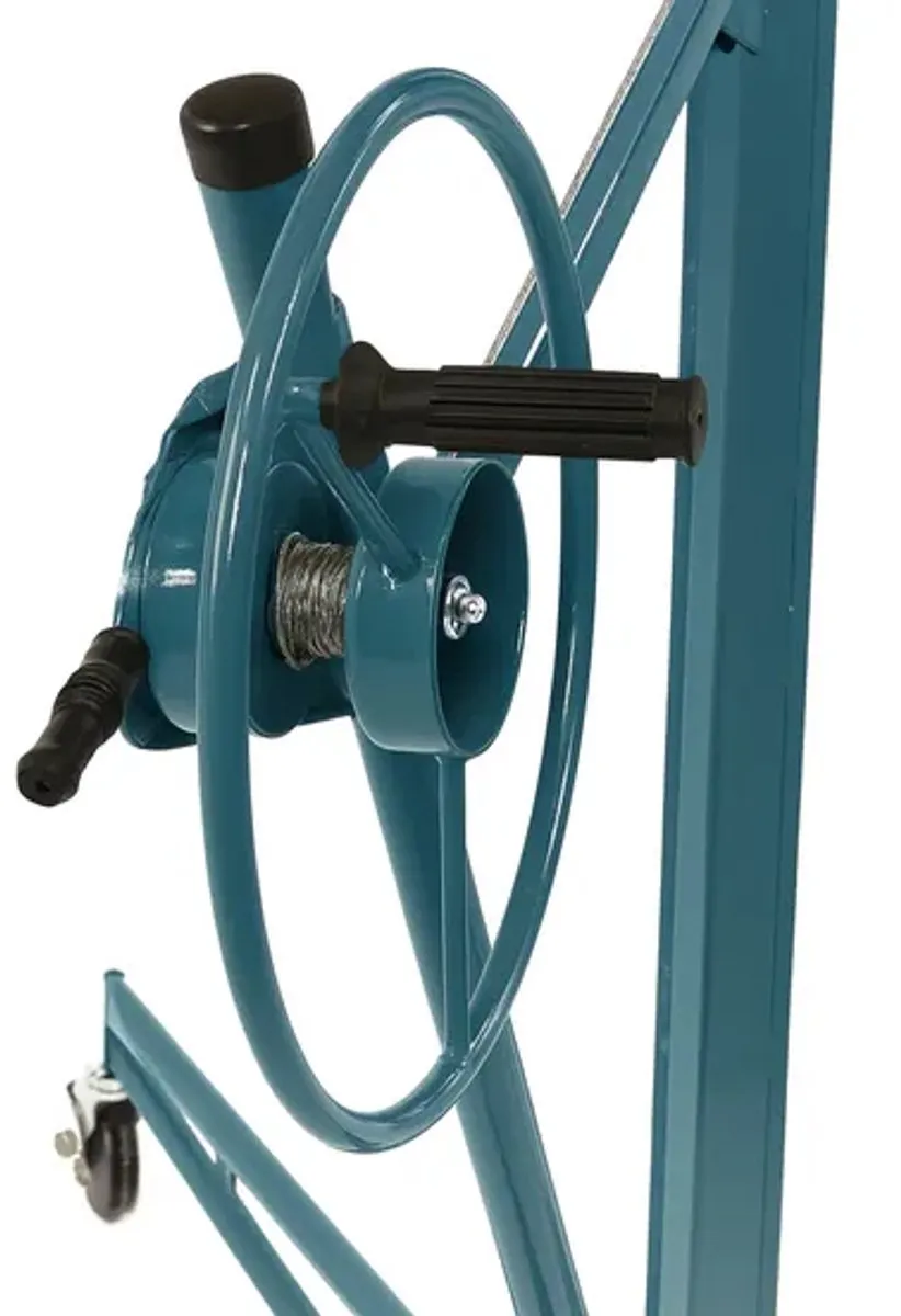 HBM Gipsplatenlift 68kg - 3,5m Inklapbaar - Blauw