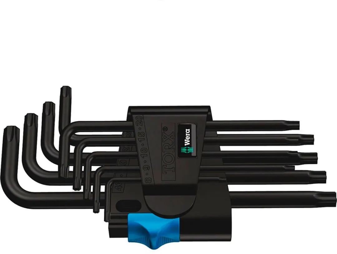 Wera 967 L/9 TORX HF Haakse Schroevendraaierset - 9-delig