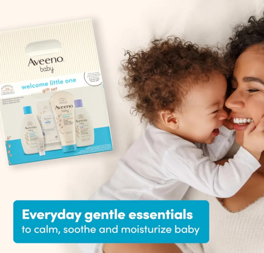 Aveeno Baby Welcome Little One Cadeauset - 5 Stuks