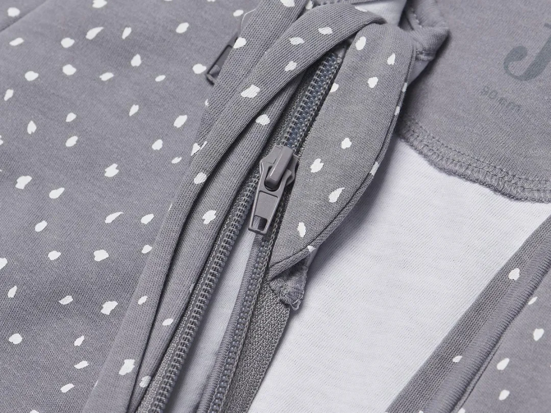Jollein Spickle Grey Baby Winterslaapzak 70cm - Katoen