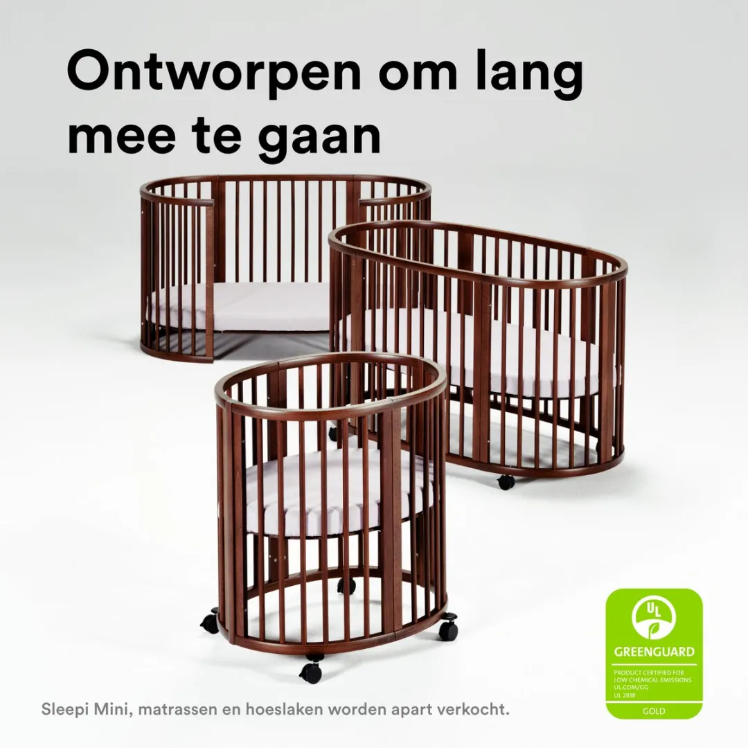 Stokke Sleepi Mini Hoeslaken - 100% Katoen Wit
