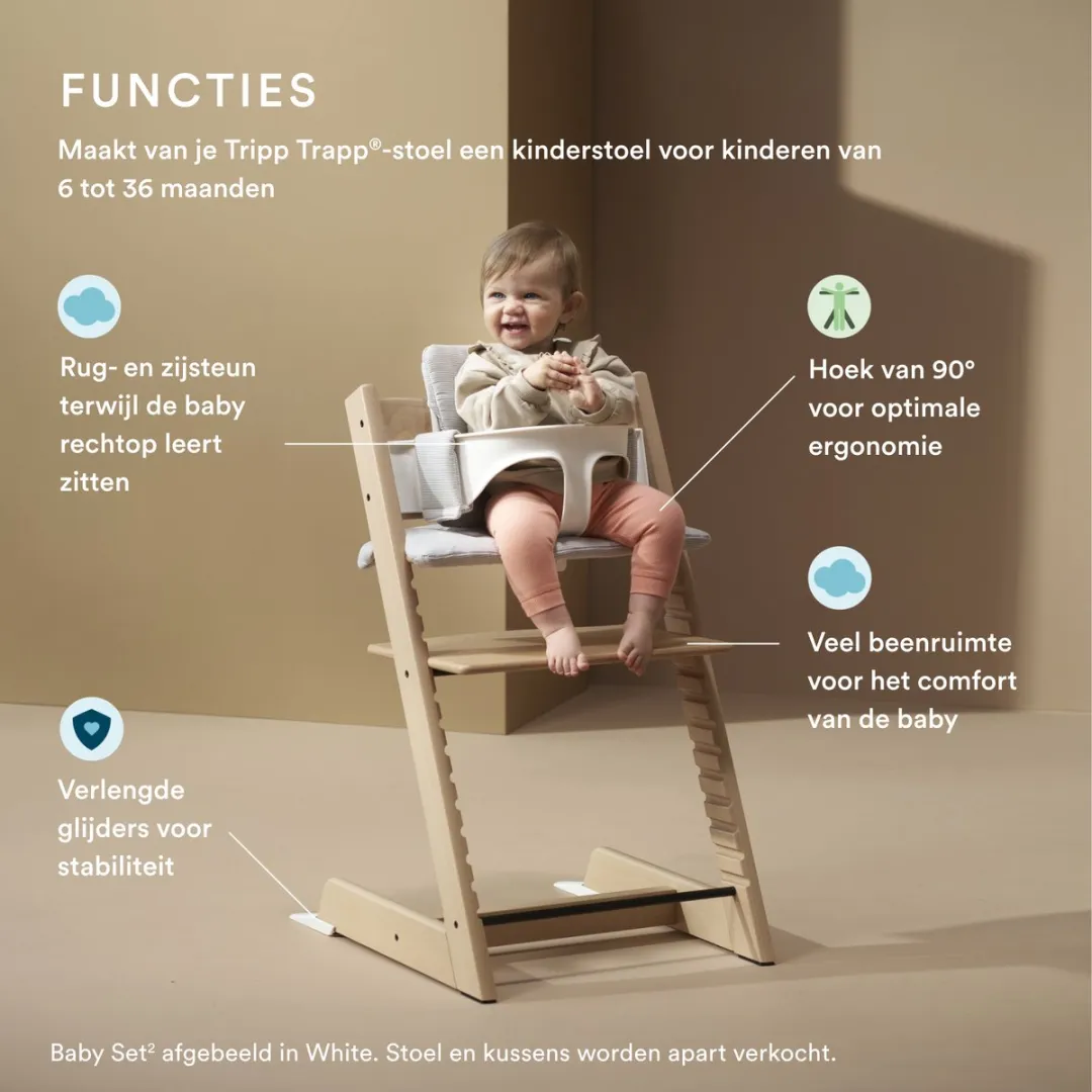 Stokke Tripp Trapp Baby Set Heather - Verlengset 6-36 maanden