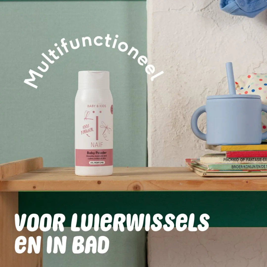 Naïf Babypoeder Voordeelset 2x80g