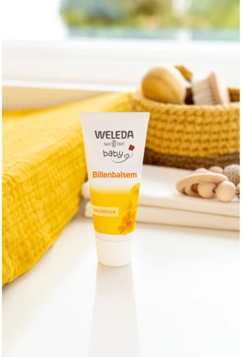 WELEDA - Billenbalsem - Baby Calendula - 30 ml - Bulkverpakking - 5 stuks