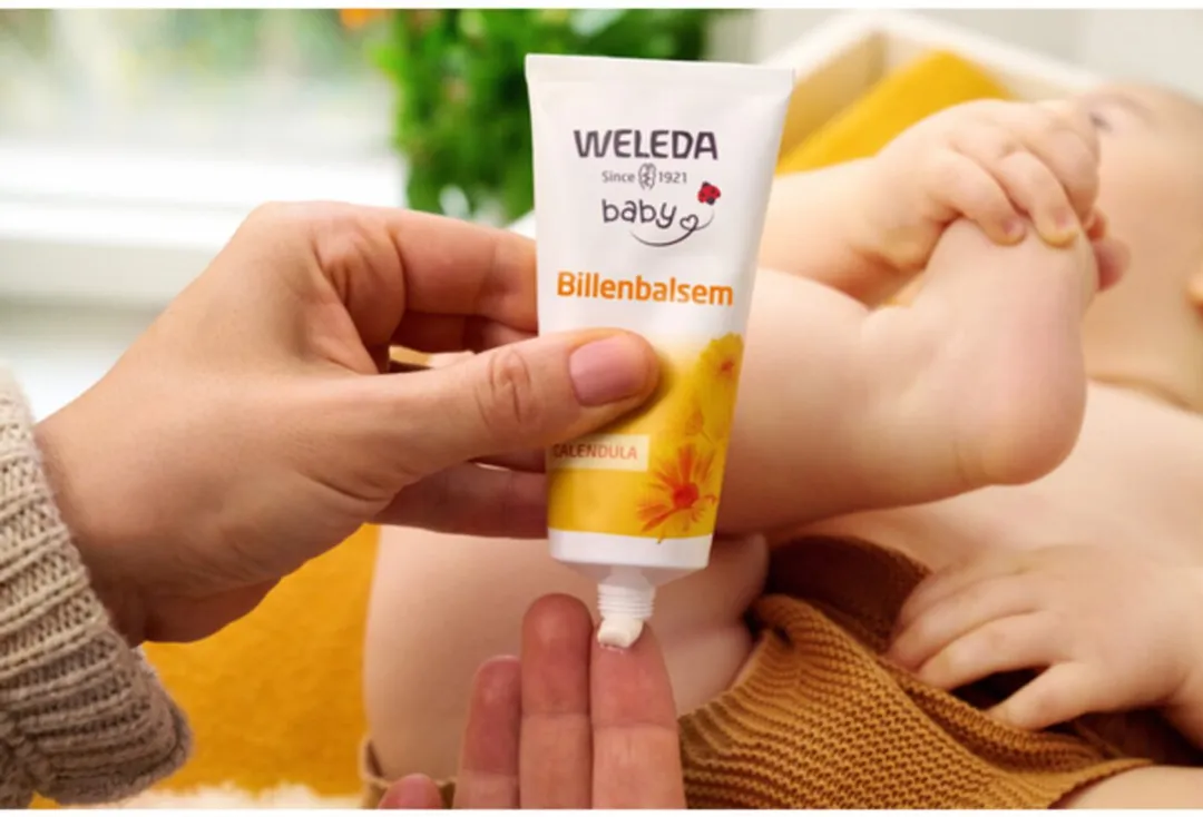 WELEDA - Billenbalsem - Baby Calendula - 30 ml - Bulkverpakking - 5 stuks