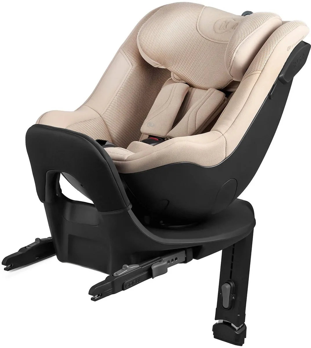 Kinderkraft I-GUARD PRO Autostoel – 61-105 cm – i-Size – Met Isofix – 360° Draaibaar – Beige