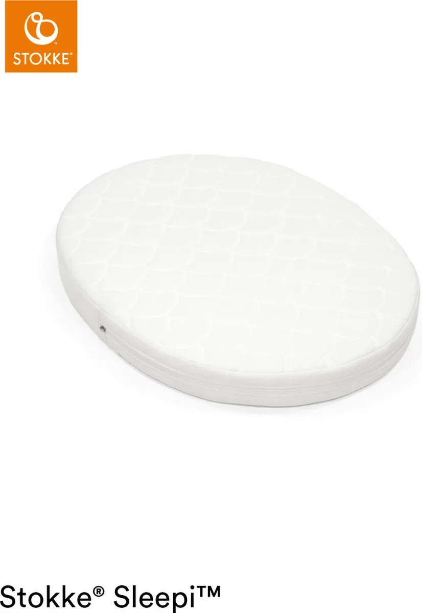Stokke Sleepi Minimatras Wit 76x59cm