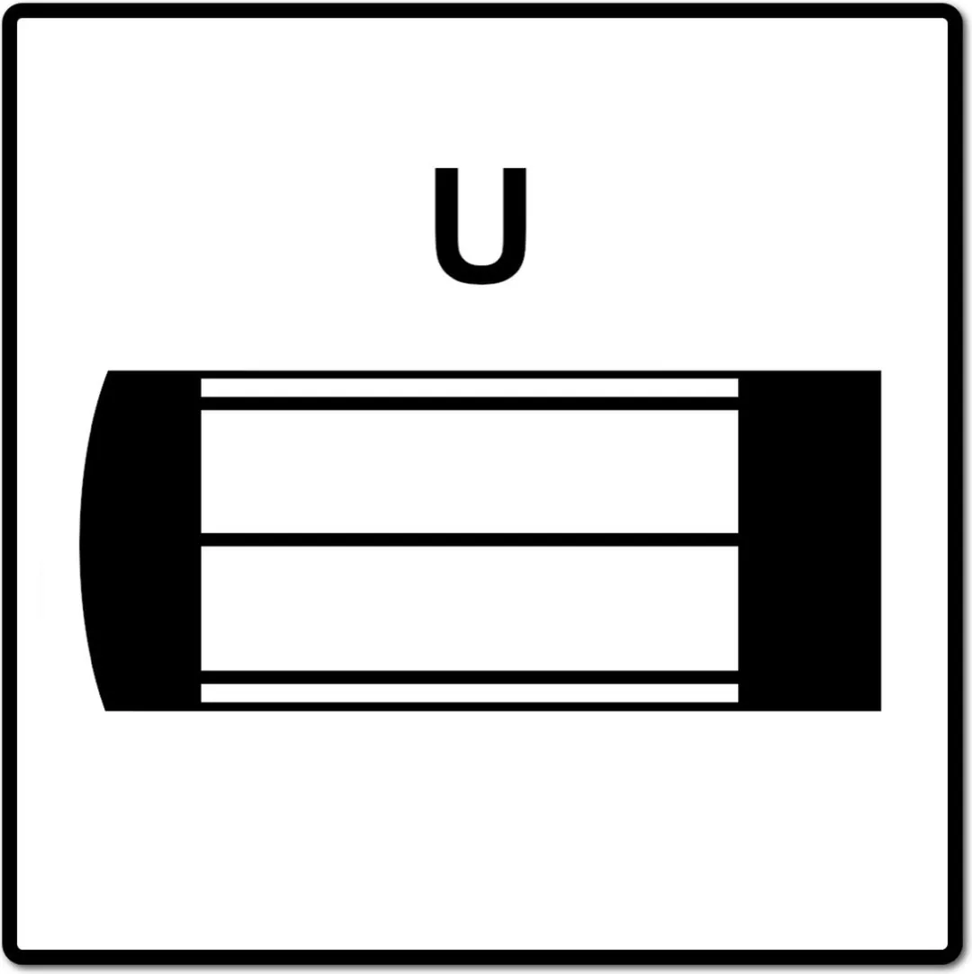 Rems Persbek U 25 - Zwart